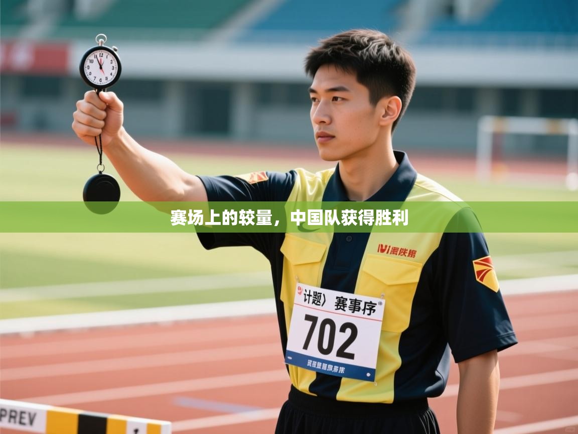 赛场上的较量，中国队获得胜利